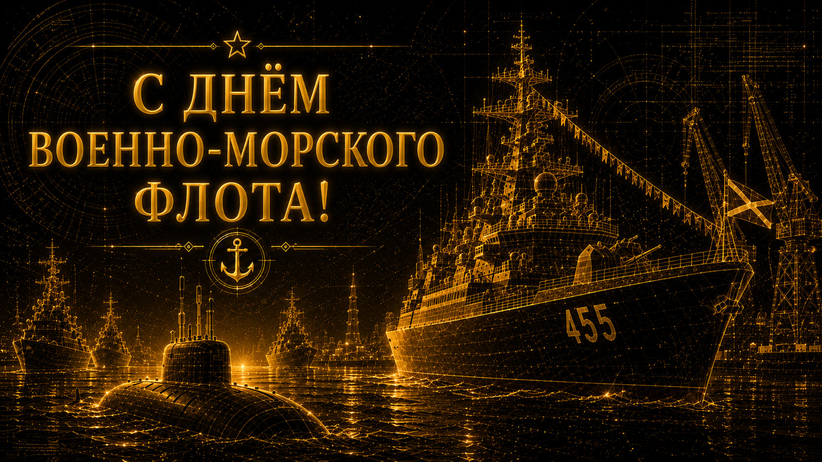 С Днём Военно-Морского Флота!